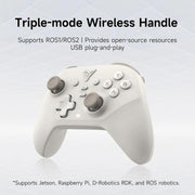 Gamepad wireless YAHBOOM Tri-Mode ROS per controller robot, compatibile con Jetson, Raspberry Pi, Switch e PC.