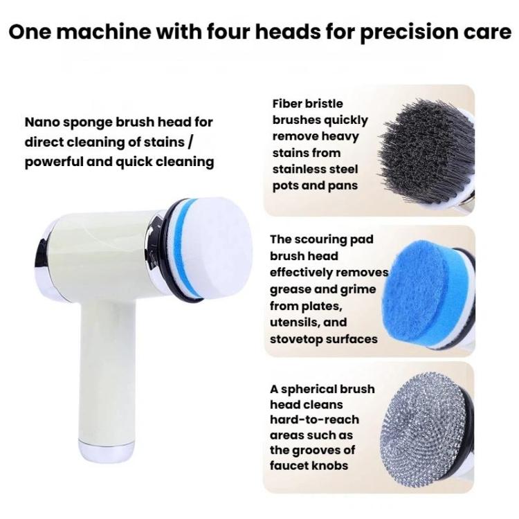 JIEBEIDA Set di 14 spugne abrasive manuali da cucina con testine multiple