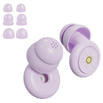3 paia/confezione Tappi auricolari ad anello con filtro antirumore per il sonno