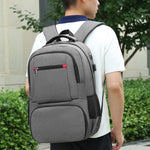 Vanaheimr Insulated 2-in-1 Backpack with Cooler Compartment & USB Port 15.6-inch Laptop Picnic Bag with Headphone Hole