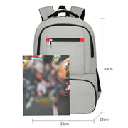 Vanaheimr Insulated 2-in-1 Backpack with Cooler Compartment & USB Port 15.6-inch Laptop Picnic Bag with Headphone Hole
