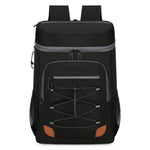 Zaino termico Vanaheimr da 35 litri con rivestimento in lamina di alluminio, ideale per spiaggia, picnic e campeggio.