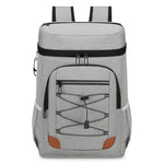Zaino termico Vanaheimr da 35 litri con rivestimento in lamina di alluminio, ideale per spiaggia, picnic e campeggio.
