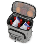 Zaino termico Vanaheimr da 35 litri con rivestimento in lamina di alluminio, ideale per spiaggia, picnic e campeggio.