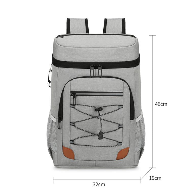 Zaino termico Vanaheimr da 35 litri con rivestimento in lamina di alluminio, ideale per spiaggia, picnic e campeggio.