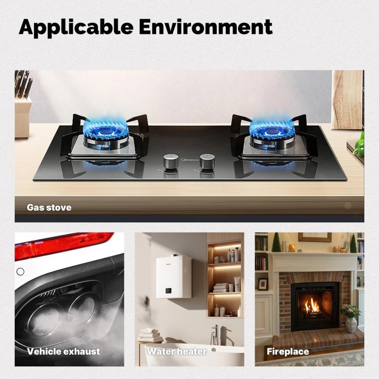 Sensore di allarme per il monitoraggio di temperatura e umidità del rilevatore di monossido di carbonio MOES, 3 In 1 US Plug, 3 In 1 EU Plug, 4 In 1 Gas US Plug, 4 In 1 Gas EU Plug, 4 In 1 Smoke US Plug, 4 In 1 Smoke EU Plug, 5 In 1 Gas+Smoke US Plug  ...