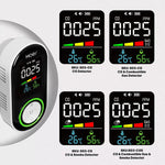 Sensore di allarme per il monitoraggio di temperatura e umidità del rilevatore di monossido di carbonio MOES, 3 In 1 US Plug, 3 In 1 EU Plug, 4 In 1 Gas US Plug, 4 In 1 Gas EU Plug, 4 In 1 Smoke US Plug, 4 In 1 Smoke EU Plug, 5 In 1 Gas+Smoke US Plug  ...