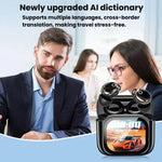 Auricolari Bluetooth JM28 Mini con traduzione a colori sullo schermo e riduzione del rumore, auricolari in-ear, JM28