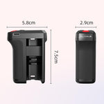 Impugnatura per fotografia di strada Flymile Bluetooth con base a sgancio rapido per DJI Osmo Action 5 Pro / 6