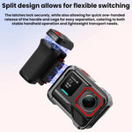 Impugnatura per fotografia di strada Flymile Bluetooth con base a sgancio rapido per DJI Osmo Action 5 Pro / 6