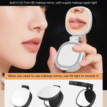 K10 Luce magnetica tricolore per telefono, ideale per streaming live, fotografia, bellezza, esterni, tascabile e selfie.