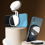 K10 Luce magnetica tricolore per telefono, ideale per streaming live, fotografia, bellezza, esterni, tascabile e selfie.