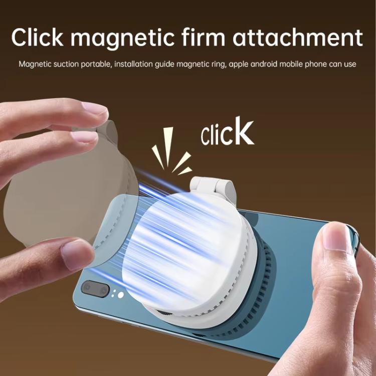 K10 Luce magnetica tricolore per telefono, ideale per streaming live, fotografia, bellezza, esterni, tascabile e selfie.