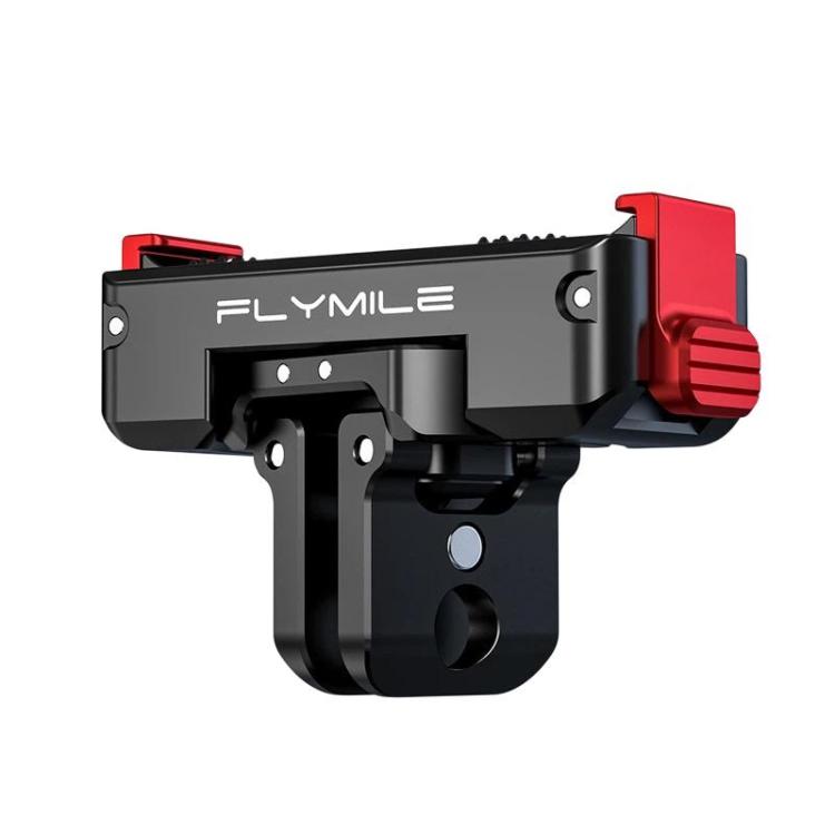 Adattatore a sgancio rapido magnetico Flymile per DJI Osmo 360 / Action 3 / 4 / 5 Pro, Aluminum Alloy
