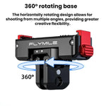 Adattatore a sgancio rapido magnetico Flymile per DJI Osmo 360 / Action 3 / 4 / 5 Pro, Aluminum Alloy