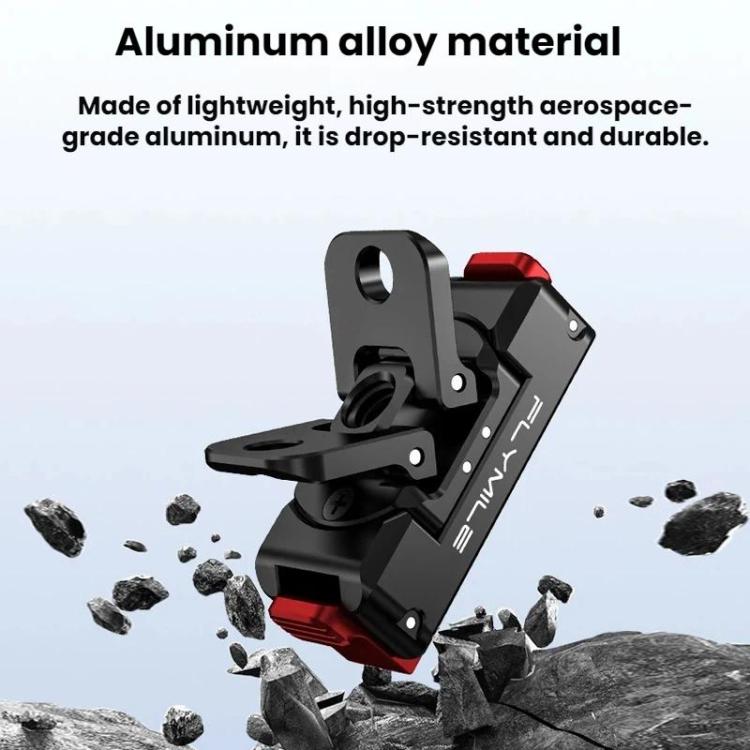 Adattatore a sgancio rapido magnetico Flymile per DJI Osmo 360 / Action 3 / 4 / 5 Pro, Aluminum Alloy