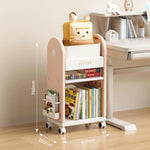 Carrello portaoggetti multifunzionale con cassetti e divisori, ripiano organizer a più livelli con ruote, 3 Layers Pink, 3 Layers Grey, 3 Layers White, 5 Layers Pink, 5 Layers Grey, 5 Layers White