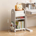 Carrello portaoggetti multifunzionale con cassetti e divisori, ripiano organizer a più livelli con ruote, 3 Layers Pink, 3 Layers Grey, 3 Layers White, 5 Layers Pink, 5 Layers Grey, 5 Layers White
