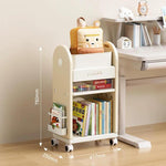 Carrello portaoggetti multifunzionale con cassetti e divisori, ripiano organizer a più livelli con ruote, 3 Layers Pink, 3 Layers Grey, 3 Layers White, 5 Layers Pink, 5 Layers Grey, 5 Layers White
