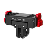 Adattatore a sgancio rapido magnetico Flymile per DJI Osmo 360 / Action 3 / 4 / 5 Pro, Plastic