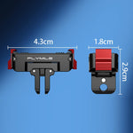 Adattatore a sgancio rapido magnetico Flymile per DJI Osmo 360 / Action 3 / 4 / 5 Pro, Plastic
