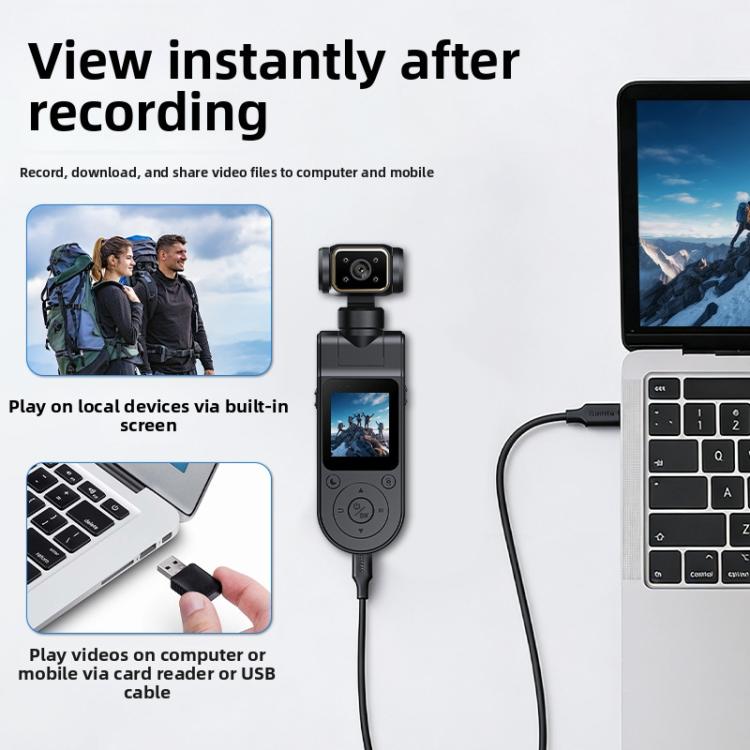 Videocamera da corpo X20 HD con obiettivo, visione notturna a infrarossi, videocamera d'azione portatile., Direct Recording 1080P, 1080P+WFIF, 2K+WIFI