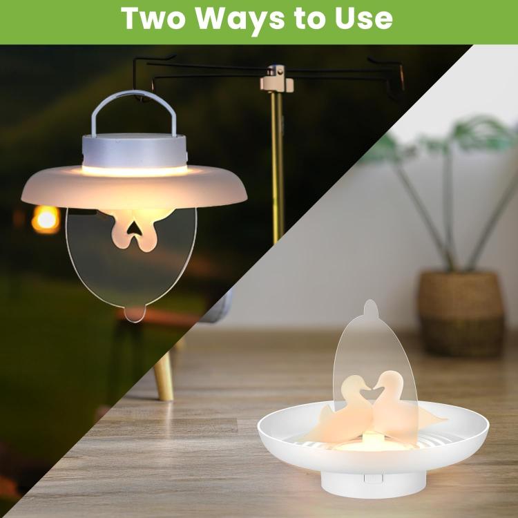 Trappola per pulci e zanzare, alimentata tramite USB/batterie AAA, per interni ed esterni, con luce blu e calda.