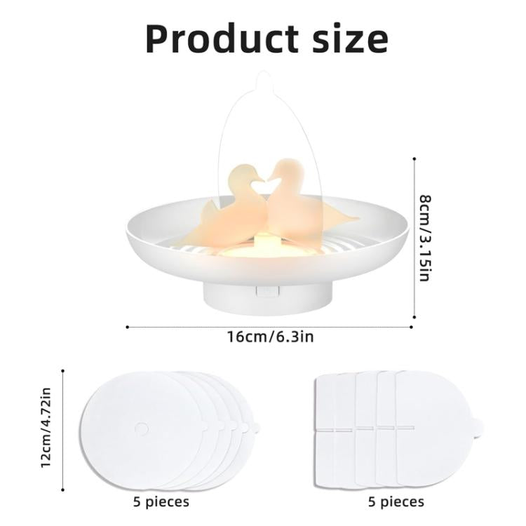 Trappola per pulci e zanzare, alimentata tramite USB/batterie AAA, per interni ed esterni, con luce blu e calda.