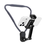 Supporto per telefono da indossare al collo, ciclismo, visuale in prima persona, montaggio sul petto, stabilizzazione anti-vibrazione, Magnetic, Clip, Action Camera