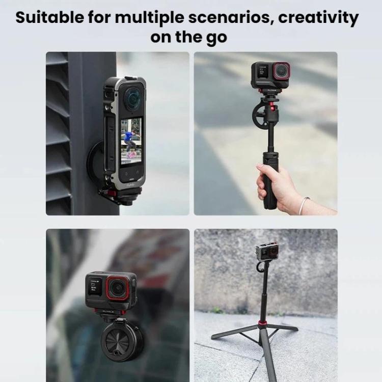 Supporto di estensione magnetico a sgancio rapido Flymile per Insta360 Ace Pro / 2