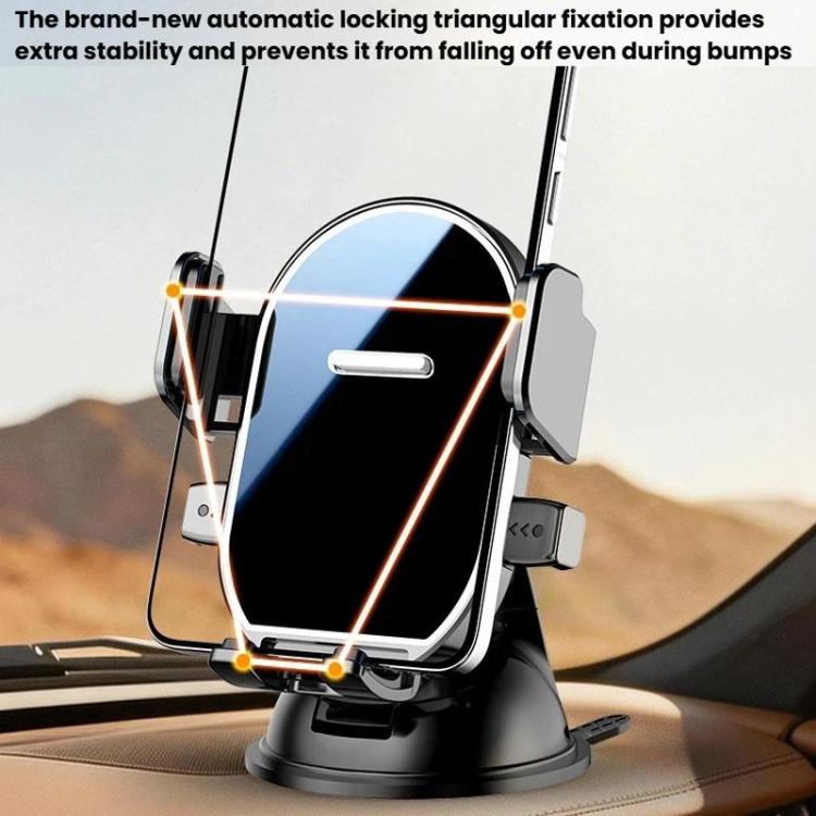 Supporto auto telefono girevole 360° con ventosa