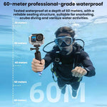 Custodia impermeabile magnetica a sgancio rapido per DJI Osmo Action 6 Flymile 60m Diving