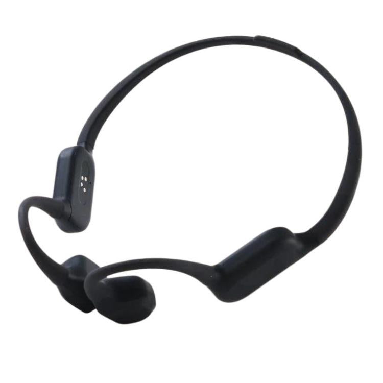Apparecchio acustico a conduzione ossea con Bluetooth integrato e microfono incorporato., Dark Gray