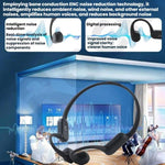 Apparecchio acustico a conduzione ossea con Bluetooth integrato e microfono incorporato., Dark Gray