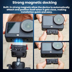 Per DJI Osmo Action 6, base di espansione magnetica a sgancio rapido con rotazione.