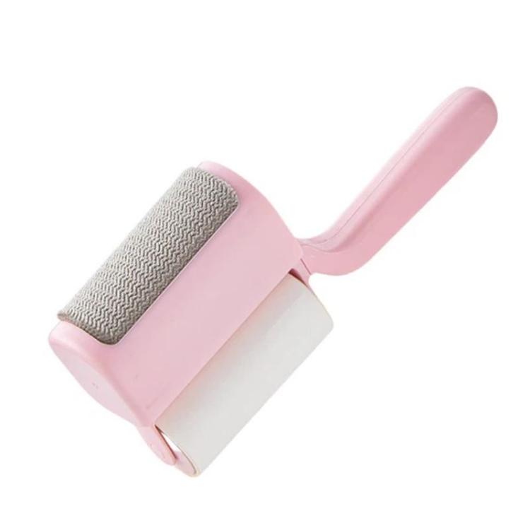 Spazzola per la pulizia domestica 3 in 1 con setole morbide e rullo per rimuovere la polvere., White, Pink, Blue, Green