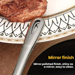 Pinze da barbecue in acciaio inossidabile per buffet, pinze da cucina resistenti al calore per alimenti, 24cm, 201 Stainless Steel