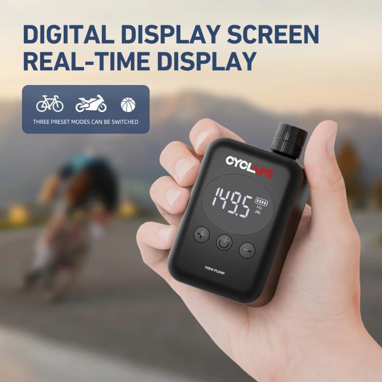 Pompa ad aria elettrica intelligente, universale, portatile, ad alta pressione, HW-139
