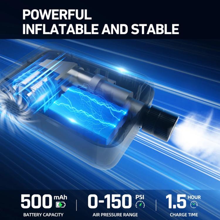 Pompa ad aria elettrica intelligente, universale, portatile, ad alta pressione, HW-139