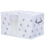 Borsa antipolvere per riporre trapunte in cotone stampato non tessuto, 42x27x50cm, 60x43x36cm