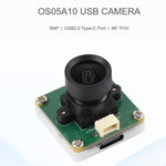 Fotocamera USB OS05A10 5MP con porta Type-C e connettore 4 pin