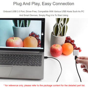 La fotocamera USB OS05A10 da 5 MP supporta la porta USB 2.0 Type-C e il connettore SH1.0 a 4 pin., 33123