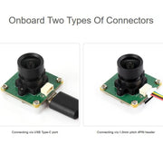 La fotocamera USB OS05A10 da 5 MP supporta la porta USB 2.0 Type-C e il connettore SH1.0 a 4 pin., 33123