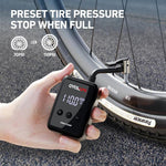 CYCLAMI HW-125 Pompa ad aria portatile con display intelligente, gonfiatore elettrico ad alta pressione