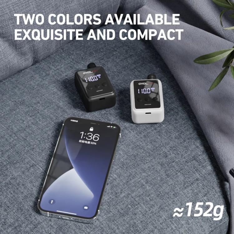CYCLAMI HW-125 Pompa ad aria portatile con display intelligente, gonfiatore elettrico ad alta pressione