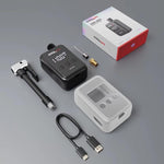 CYCLAMI HW-125 Pompa ad aria portatile con display intelligente, gonfiatore elettrico ad alta pressione