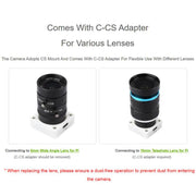 Telecamera USB IMX577 da 12 MP con risoluzione 3840 x 3024, plug and play, compatibile con obiettivi C/CS., 33161
