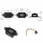 Sensore distanza laser TOF Waveshare con comunicazione UART