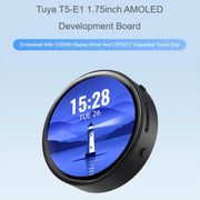 Scheda di sviluppo rotonda AMOLED Waveshare Tuya T5-E1 da 1,75 pollici con interfaccia QSPI e supporto per modelli AI di grandi dimensioni., Standard, GPS