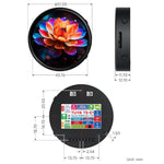 Scheda sviluppo AMOLED 1,75" con MCU Armv8-M e GPS